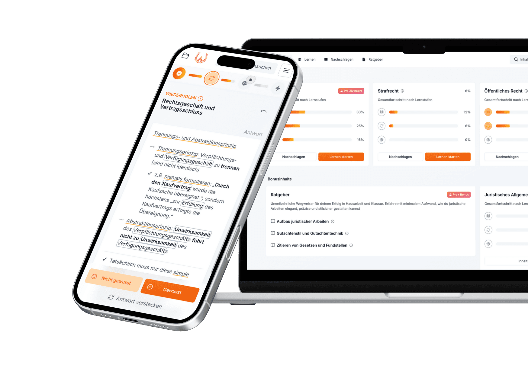 Jurahilfe.de App Vorschau